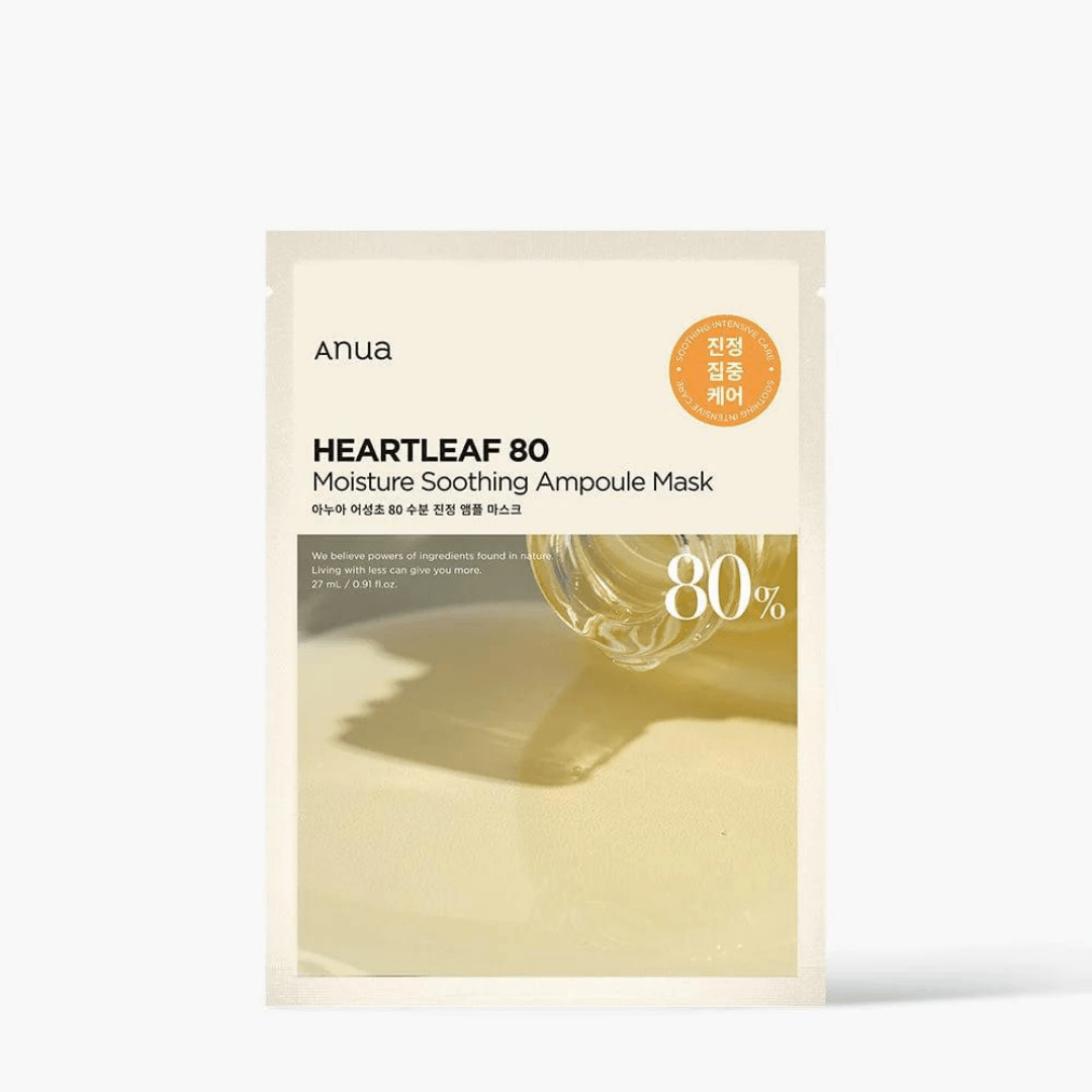 Anua Heartleaf 80 Moisture Soothing Ampoule Mask 27ml