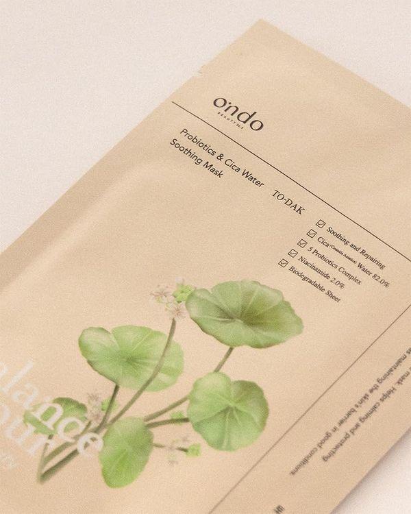 Ondo Beauty 36.5 Probiotics & Cica Water Soothing Mask 25ml