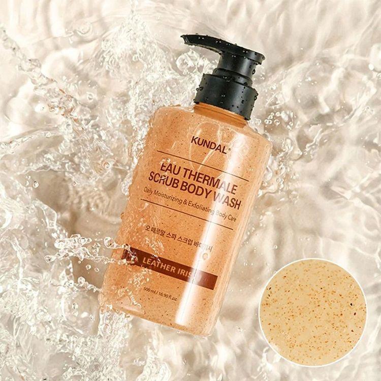 Kundal Macadamia&sugar Body Scrub 500ml Leatehr Iris