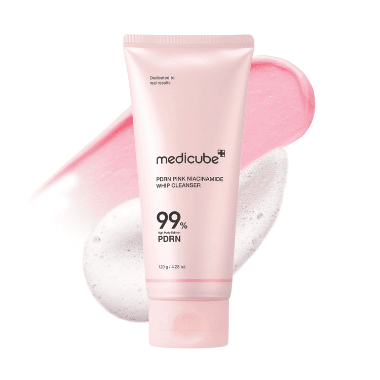 Medicube Pdrn Pink Niacinamide Whip Cleanser 120g