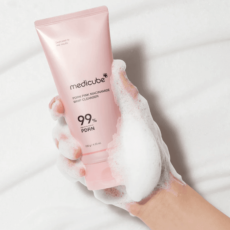 Medicube Pdrn Pink Niacinamide Whip Cleanser 120g