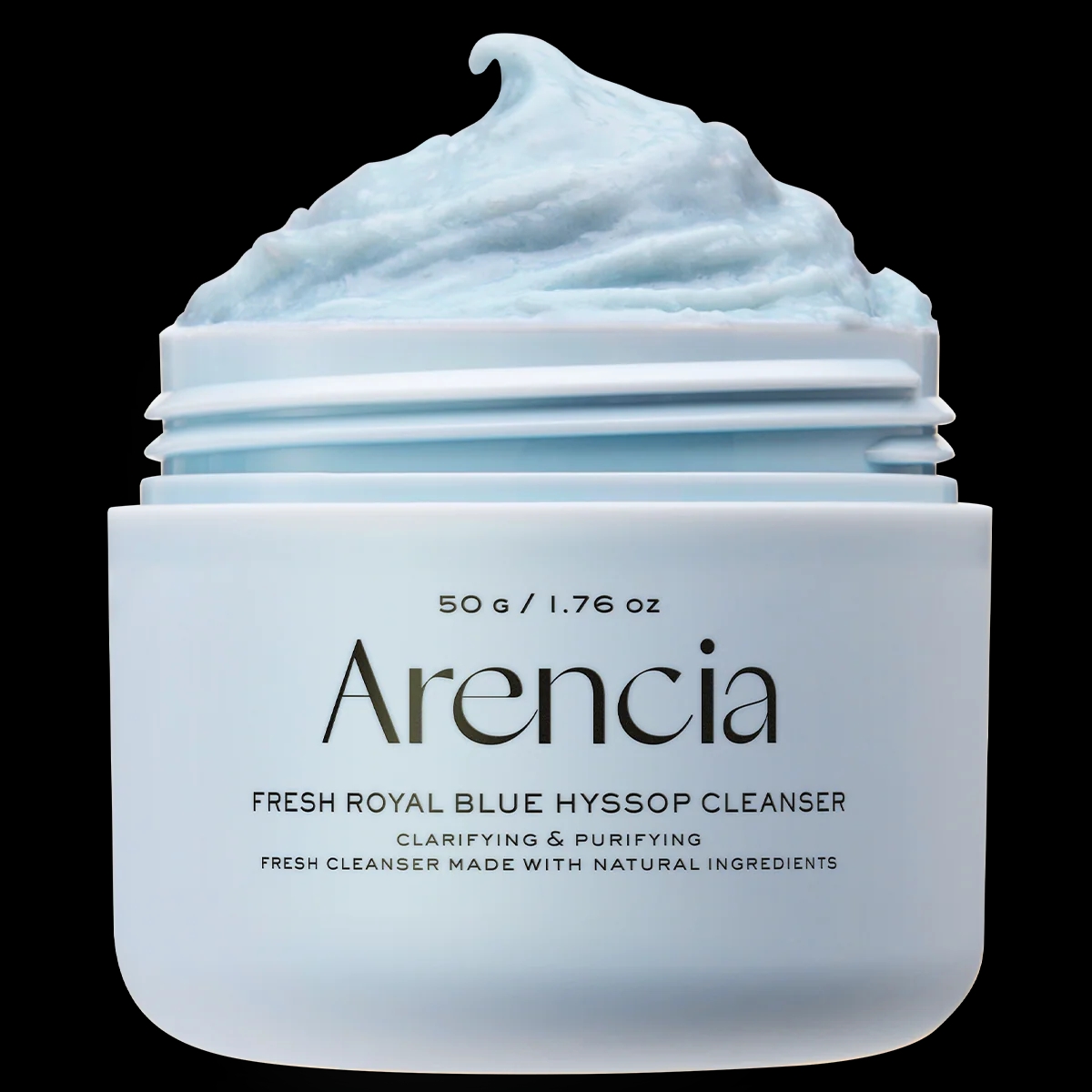 Arencia Fresh Blue Hyssop Rice Mochi Cleanser 120g