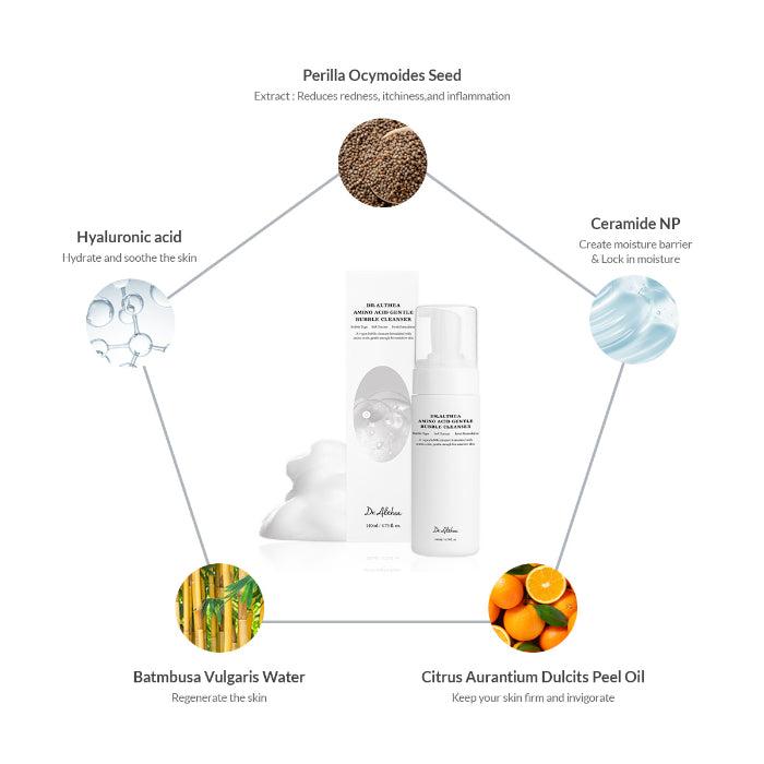 Dr Althea Amino Acid Gentle Bubble Cleanser 140 Ml