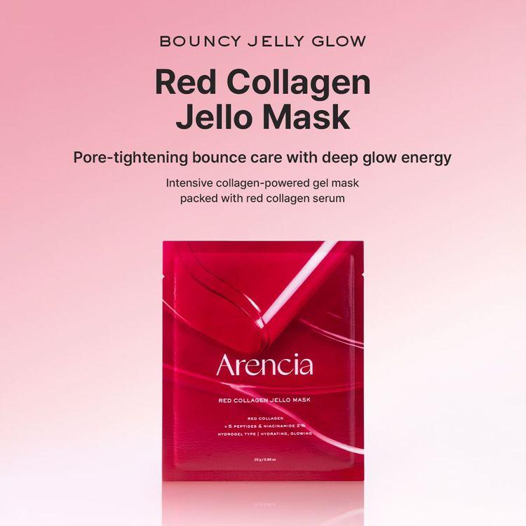 Arencia Red Collagen Jello Mask 25g