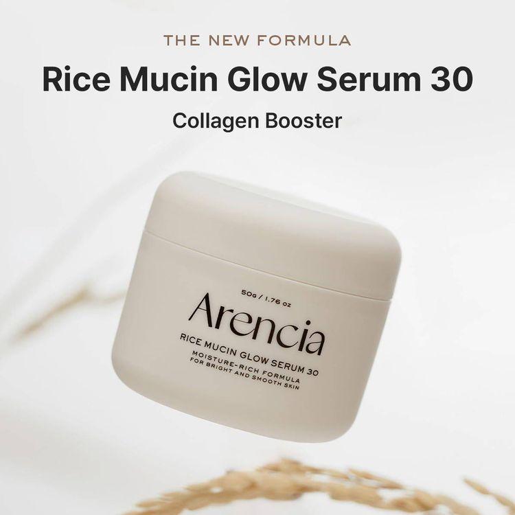 Arencia Rice Mucin Glow Serum 50g