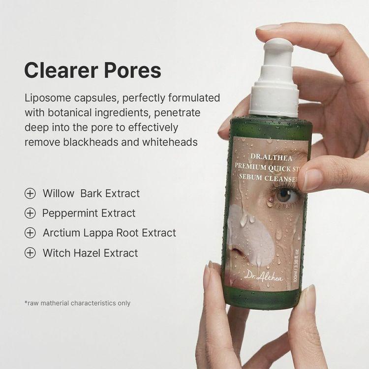Dr Althea Premium Quick Step Sebum Cleanser 100ml