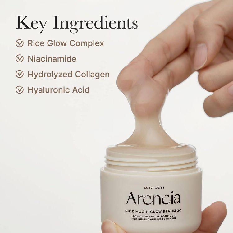 Arencia Rice Mucin Glow Serum 50g