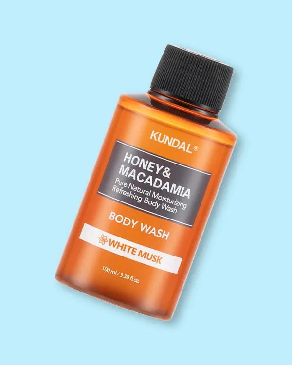 Kundal Honey&macadamia Pure Body Wash 100ml White Musk
