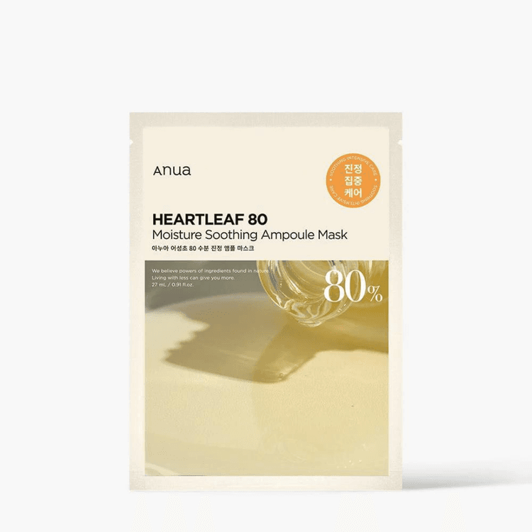 Anua Heartleaf 80 Moisture Soothing Ampoule Mask 27ml