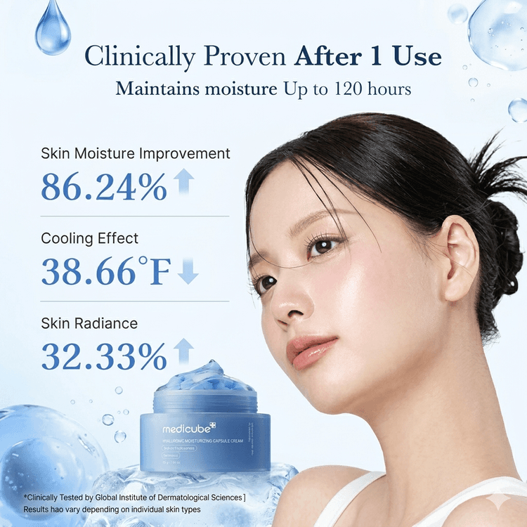 Medicube Hyaluronic Moisturizing Capsule Cream 55g
