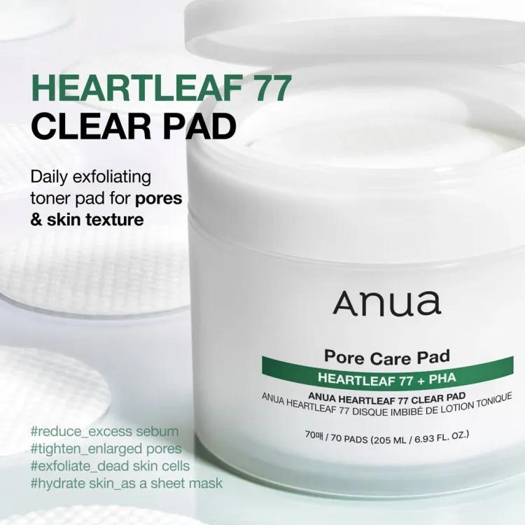 Anua Heartleaf 77% Toner Pad,70ea