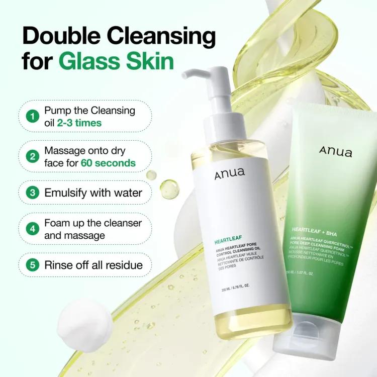 Anua Heartleaf Pore Control Cleansing Oil 200 Ml