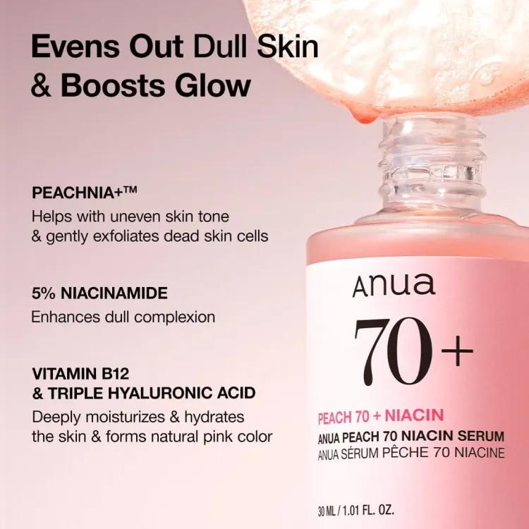 Anua Peach 70 + Niacin Serum 30ml