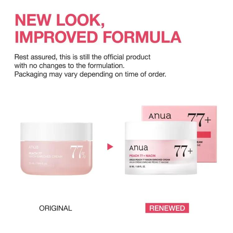 Anua Peach 77 Niacin Enriched Cream 50ml