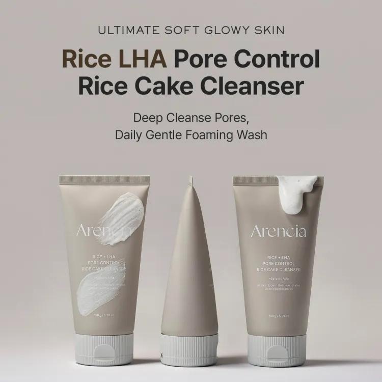 Arencia Rice+lha Pore Control Rice Cake Cleanser 150g