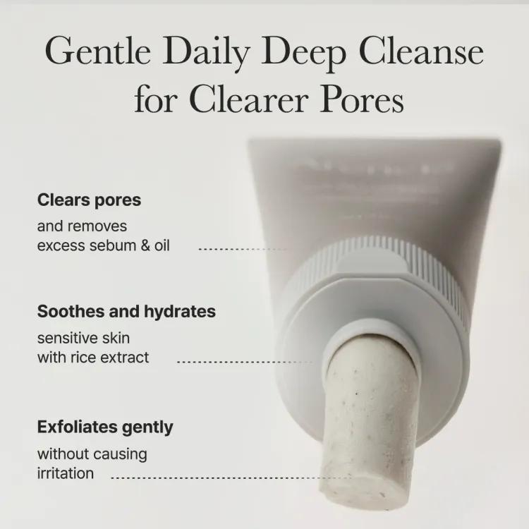 Arencia Rice+lha Pore Control Rice Cake Cleanser 150g