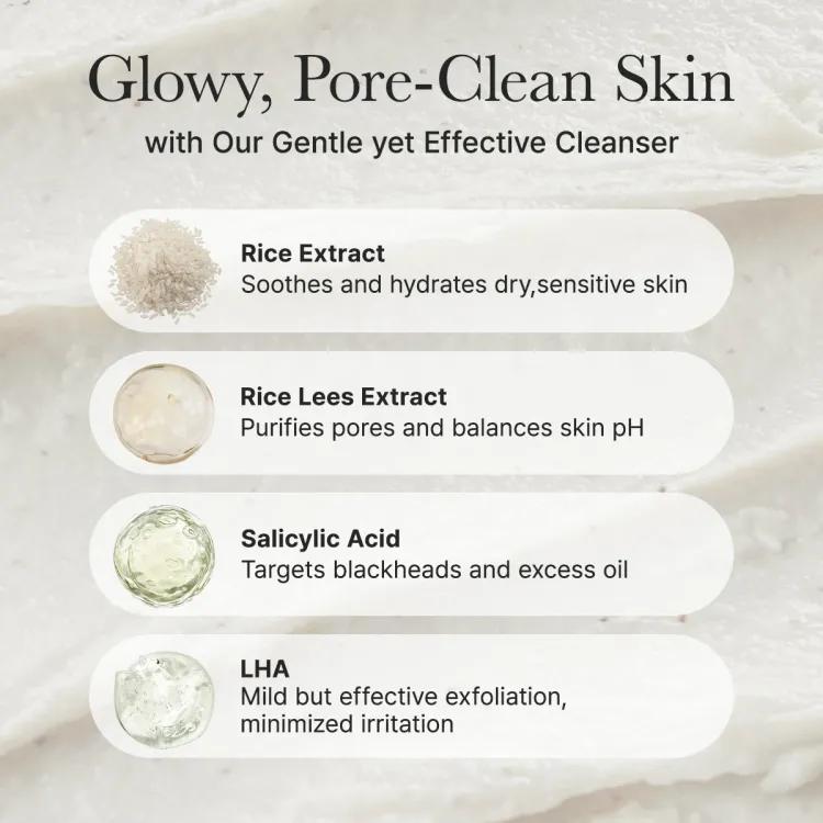Arencia Rice+lha Pore Control Rice Cake Cleanser 150g