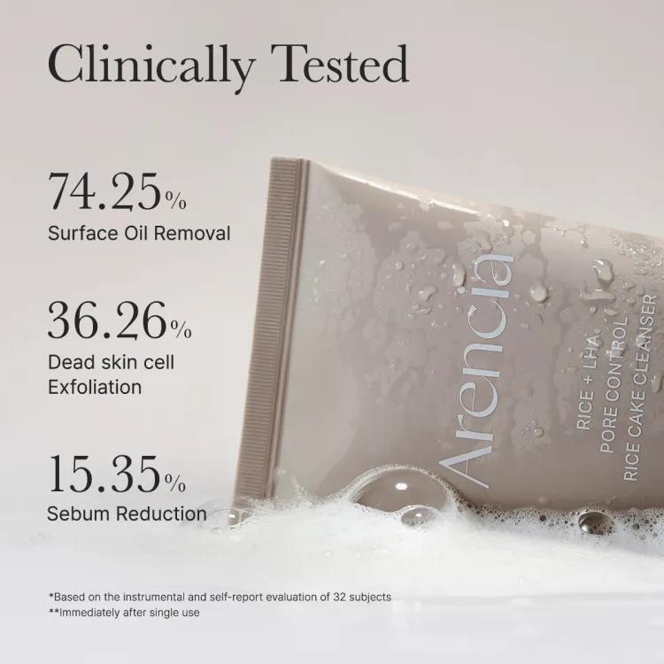 Arencia Rice+lha Pore Control Rice Cake Cleanser 150g
