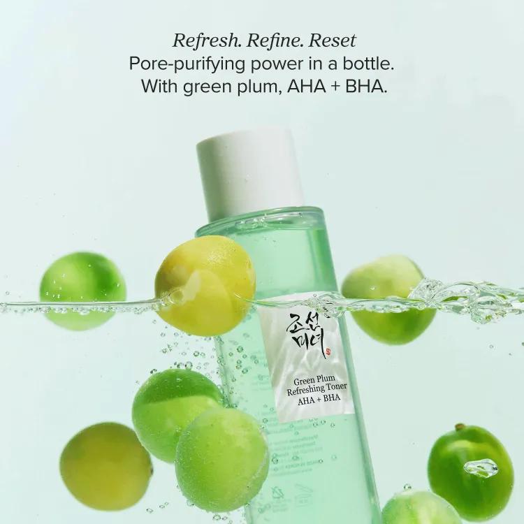 Beauty Of Joseon Green Plum Refreshing Toner: Aha+ Bha 150ml