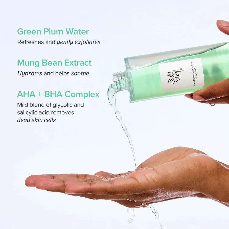 Beauty Of Joseon Green Plum Refreshing Toner: Aha+ Bha 150ml