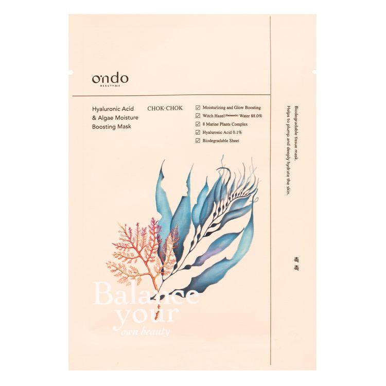 Ondo Beauty 36.5 Hyaluronic Acid & Algae Moisture Boosting Mask 25ml