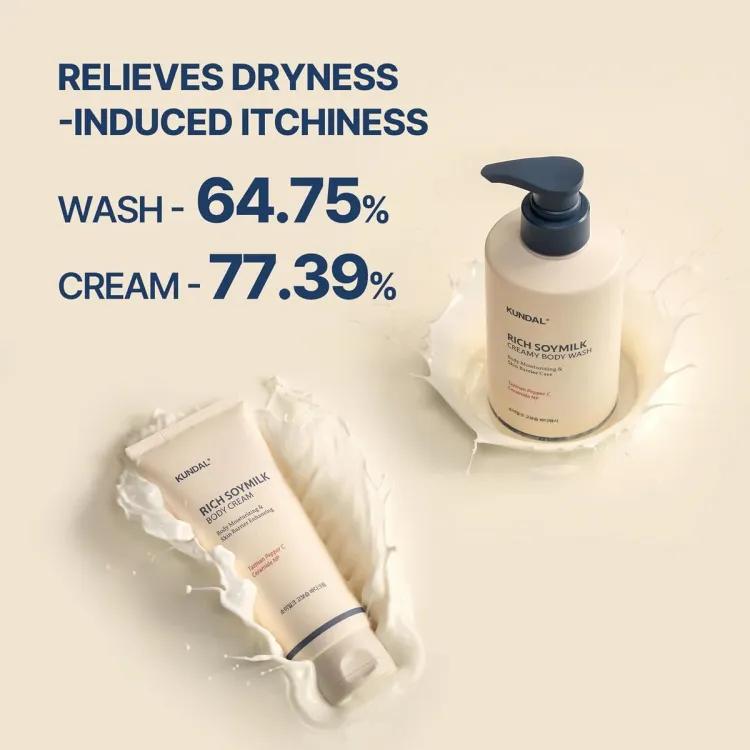Kundal Rich Soymilk Body Cream 200ml Mellow Vanilla