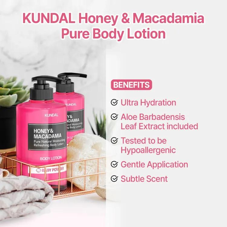Kundal Honey&macadamia Pure Body Lotion 500ml Cherry Blossom