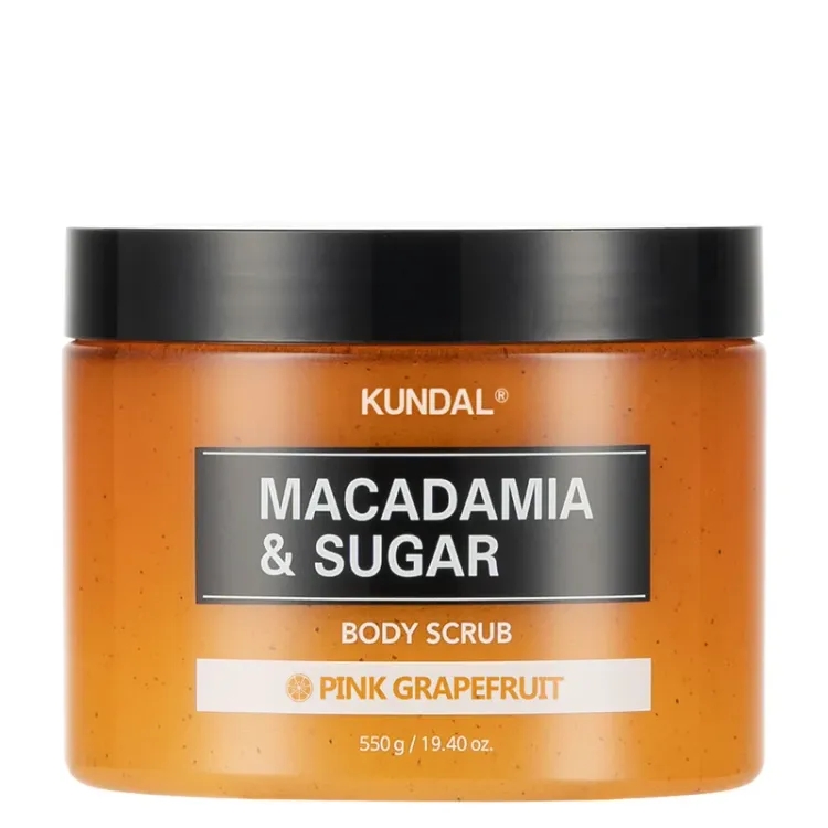 Kundal Macadamia&sugar Body Scrub 550ml Pink Grapefruit