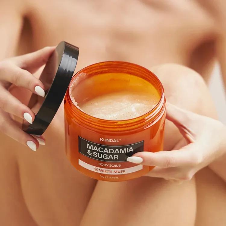 Kundal Macadamia&sugar Body Scrub 550ml Pink Grapefruit