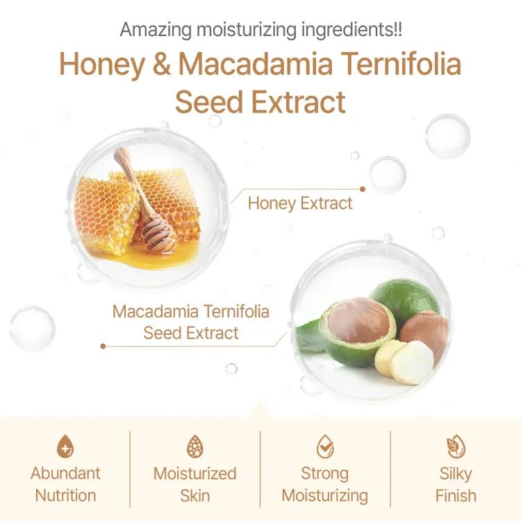 Kundal Honey&macadamia Pure Body Lotion 500ml Cherry Blossom