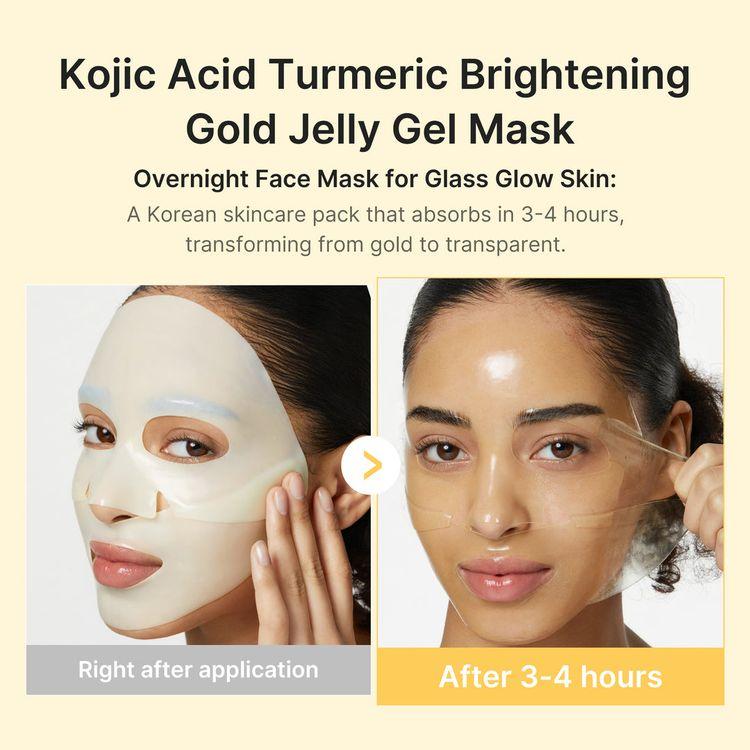 Medicube Kojic Acid Tumeric Brightening Gel Mask 28g