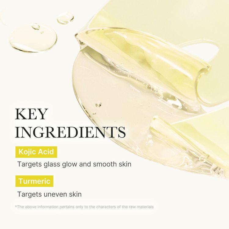 Medicube Kojic Acid Tumeric Brightening Gel Mask 28g