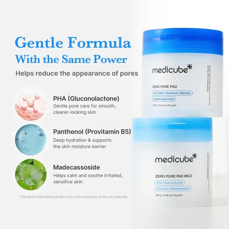 Medicube Zero Pore Pad Mild (70pcs),155g