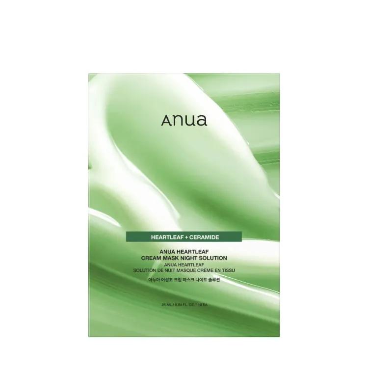 Anua Heartleaf Cream Sheet Mask Night Solution 25ml
